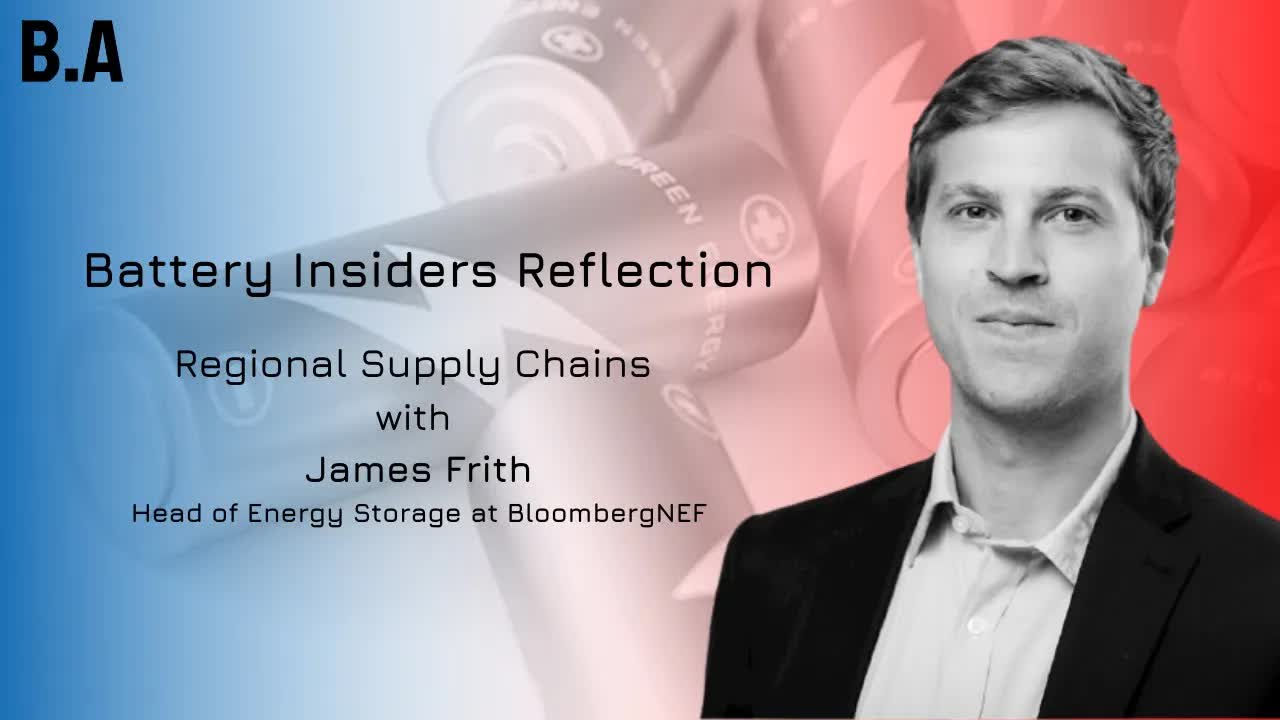 James Frith from BloombergNEF on Regional Supply Chains cover art